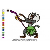 Rafiki Dance Lion King Embroidery Design